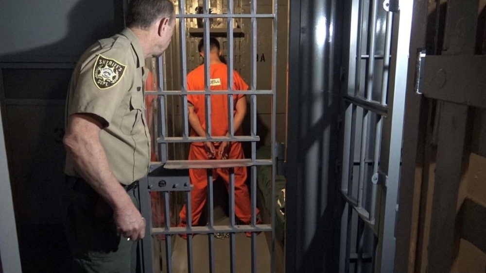 Hard Time - Shackled and Chained to Wall Overnight