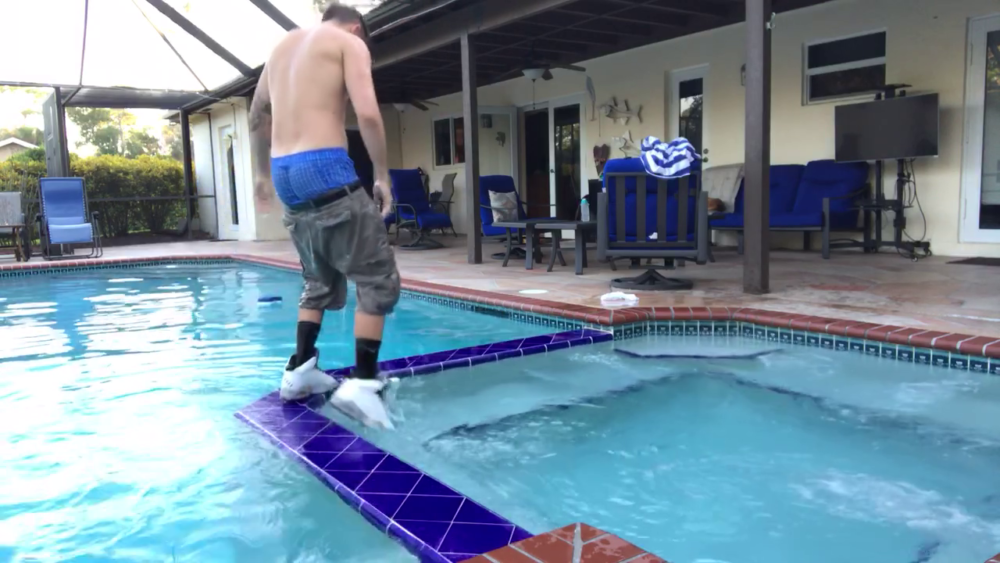 Wet Sagging Cargo Shorts