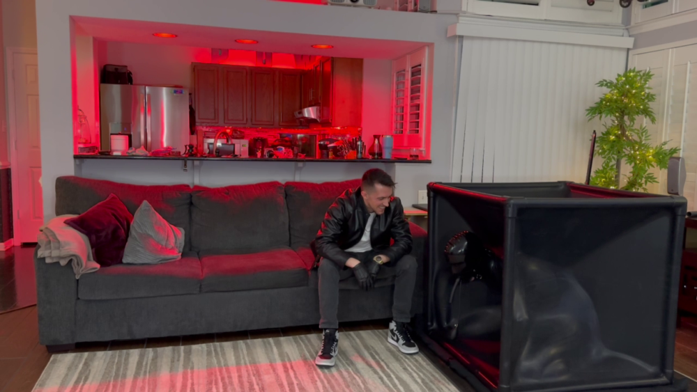 Real-Time: Rubber Gimp - Trapped in the Vac Cube Part I